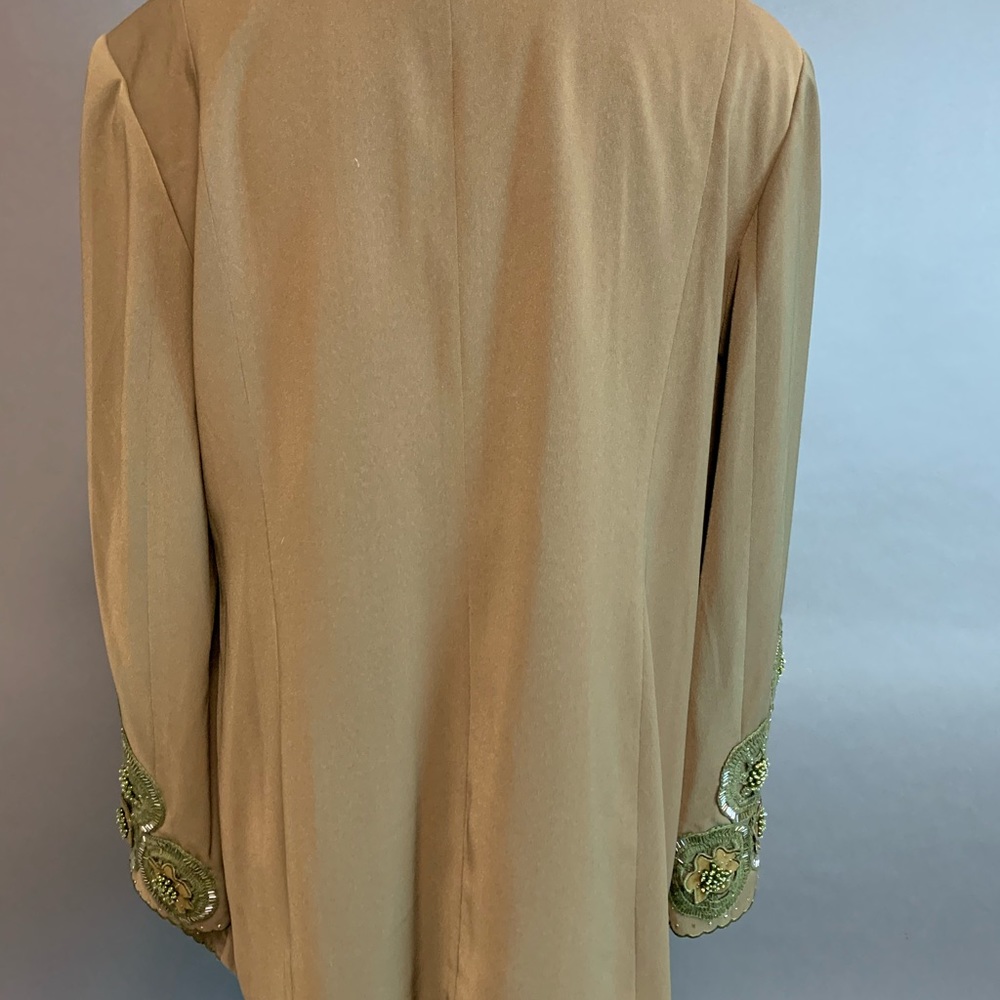 Champagne Designer Olive jacket
